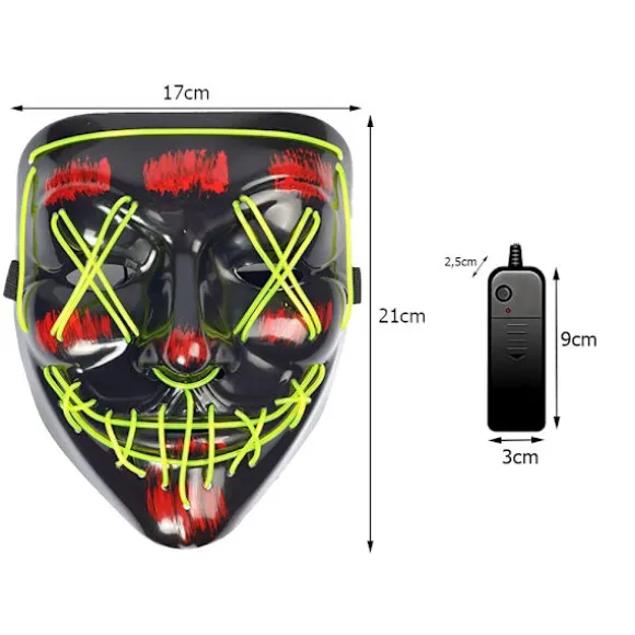 LED Mask Purge - Halloween