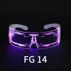 Led-briller Rave-briller til Cosplay-festivaler Halloween