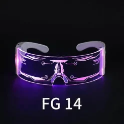LED-briller Rave-briller til Cosplay-festivaler Halloween