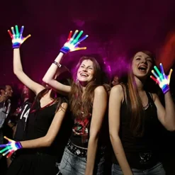 LED-handsker til børn, teenagere og voksne, legetøj til 3-13 år og opefter