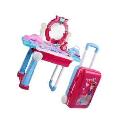 Legetøj til børn Butik Rolleleg Trolley Kuffert Uddannelsesmæssige Formål Festdekorationer Bærbar Opbevaring 1 Sæt Assorted Color 30X19X11cm