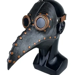 Læge Pesta Maske Kragemaske, Steampunk Snabel Næb Maske