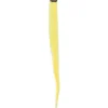 Lige Hårstykke Clip Lyse Farve Hår Extensions Hårstykke til Cosplay Udklædningsfest HolidayYellow