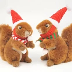 Lizard Tomte Hatt Kanin Med Halstørklæde Julekostume 01 1 1