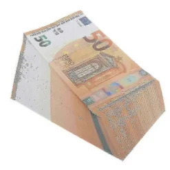 [LLC] 100 stk. Euro Rekvisitter Leg Sjov Lad Som Om Kontanter Rekvisit Valør Magiske Rekvisitter A B