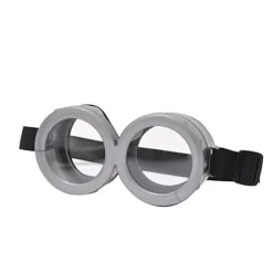 [LLC] Sjove Minion Cosplay Kostumebriller Festrekvisitter 3D Runde Briller Fødselsdagsfesttilbehør Dekoration