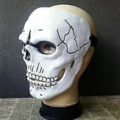 [LLC]Thull Maske Hvid De Dødes Dag Spøgelse James Fancy Kostume Bond Tilbehør