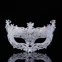 Luksuriøs venetiansk maske Kvinde Piger Sexet Fox Eye Maske F Guld ONESIZE Gold ONESIZE