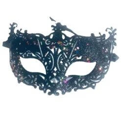 Luksus venetiansk maskerademaske Kvinder Piger Sexet Fox Eye Mask F Gold ONESIZE