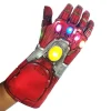Lysande Iron Man Infinity Handske Arm Glödande Av Ba Latex Mie Pa Handskar Fulian 4 Perifer (Röd glöd)