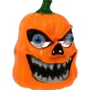 Lysende Cosplay Maske til Maskeradefester Orange Plastik til Halloweenfest 1 Sæt
