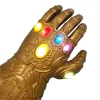 Lysende handsker Avengers Infinity War Infinity Gauntlet Led Lys Thanos Led Handsker Cosplay Prop Børnehandsker Marvel Børn Cos{f2}