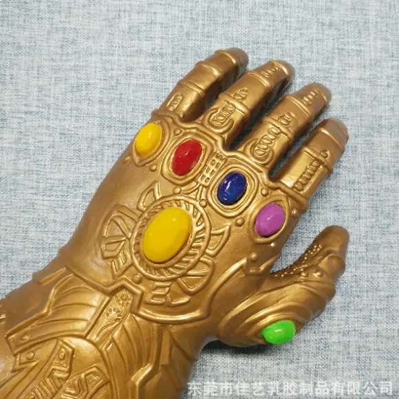 Lysende handsker Avengers Infinity War Infinity Gauntlet Led Lys Thanos Led Handsker Cosplay Prop Børnehandsker Marvel Børn Cos{f2}