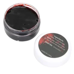 Makeup Blod Halloween Kostume Scene Sår Ar Falsk Blod Specialeffekt Makeup Blod