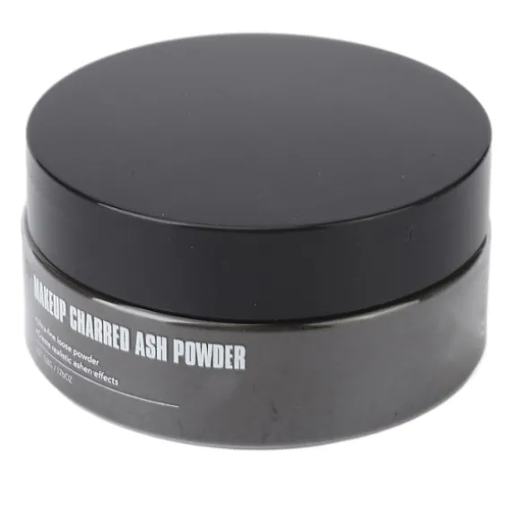 Makeup Snavs Specialeffekter Pulver Super Fint Kropsmaling Halloween Forkullet Askepulver 50g Sort