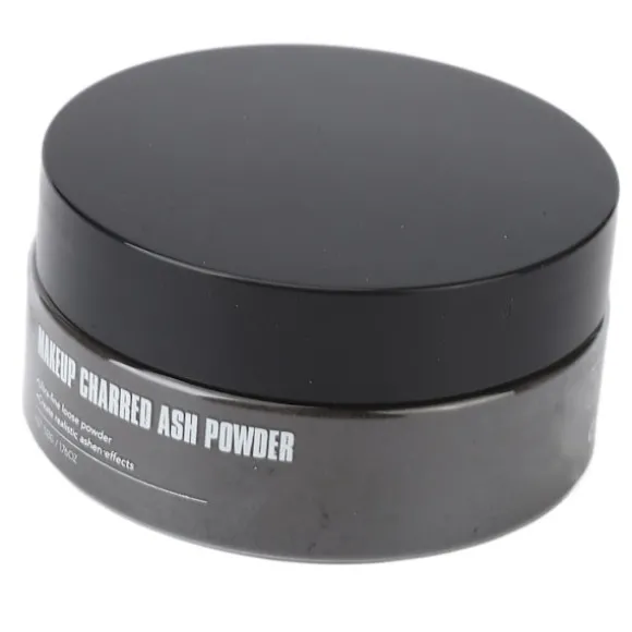 Makeup Snavs Specialeffekter Pulver Super Fint Kropsmaling Halloween Forkullet Askepulver 50g Sort