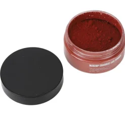 Makeup Snavs Specialeffekter Pulver Super Fint Kropsmaling Halloween Forkullet Askepulver 50g Rød