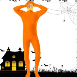 Mandarinkostume Tilbehør Åbent Ansigt Heldragt Gul Overskæg og Øjenbryn til Verdensbogdagen Halloween Cosplay-FF- Child 140cm