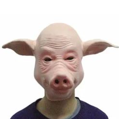 Mardi Gras Maske Gris Maske Gummimaske Kostume Fuld Maske Kostume Fancy