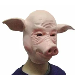 Mardi Gras Maske Gris Maske Gummimaske Kostume Fuld Maske Kostume Fancy