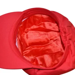 Mario Broderet Kostume Hat, Mænds Rød Beret Cap Purple