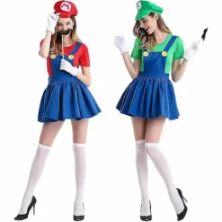 Mario og Luigi Kostume til Kvinder