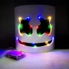 Marshmallow DJ-maske med selvlysende bar-atmosfære-rekvisitter