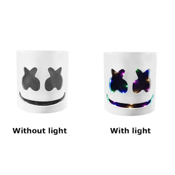 Marshmello DJ Maske Halloween Cosplay Maske - Perfekt