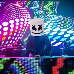 Marshmello DJ Maske Halloween Cosplay Maske - Perfekt