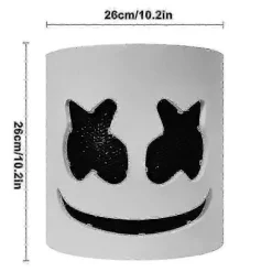 Marshmello Dj Maske Halloween Cosplay Maske E (FMY)