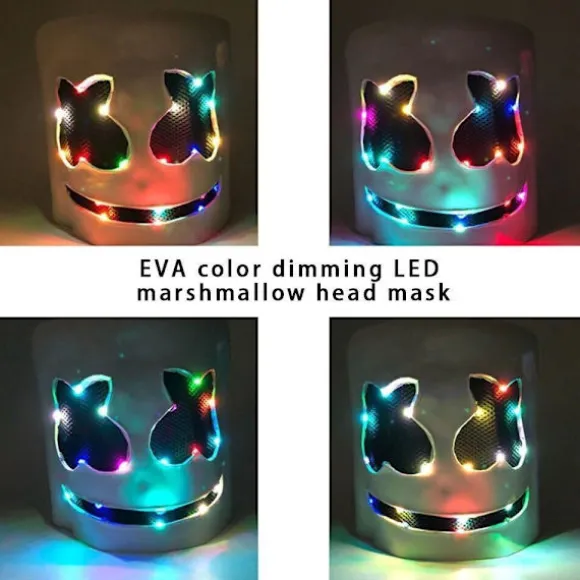 Marshmello DJ-maske Halloween Cosplay-maske-FM-