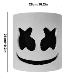 Marshmello DJ-maske Halloween Cosplay-maske