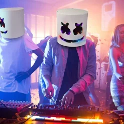 Marshmello DJ-maske Halloween Cosplay-maske