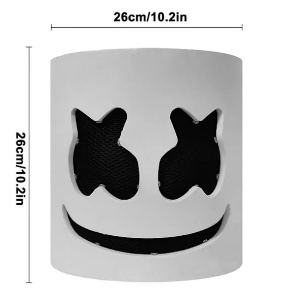 Marshmello DJ-maske Halloween Cosplay-maske-FF-