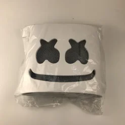 Marshmellow DJ lysende maske bar atmosfære rekvisitter