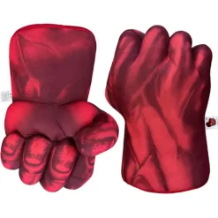 Marvel Figur Boksehandsker Spiderman Superhelt Cosplay Handsker zy W Rød Hulk Red Hulk venstre hånd Red Hulk left hand