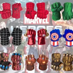 Marvel Figur Boksehandsker Spiderman Superhelt Cosplay Handsker zy W Hulk A Hulk A Højre Hånd Hulk A Right Hand