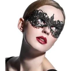 Maske Ulv Kvinde blonde (Maske A)