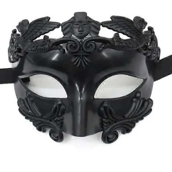 Maskebal Maske Romersk Græsk Herremaske Venetiansk Maske Halloween Julemaske til Fest Mardi Gras Bryllup Karneval