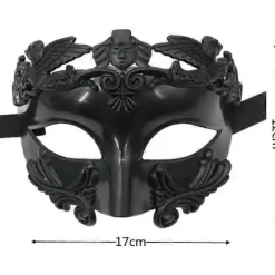 Maskerade Maske Romersk Græsk Herremaske Venetiansk Maske Halloween Julemaske til Fest Mardi Gras Bryllup Karnevaler