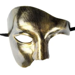 Maskerademaske Retro Opera Fantom Enøjet Halvmaske Kostume