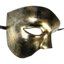 Masquerade Maske Retro Opera Phantom Et Øje Halv Ansigt Kostume