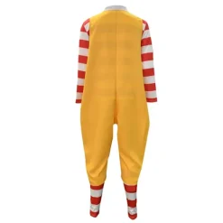McDonald Cosplay Kostume Ronald Maskerade Fest Sutra Klovn Karakter Voksen Halloween Fest Sjovt Kostume Scene Tøj Paryk XXL XXL A1