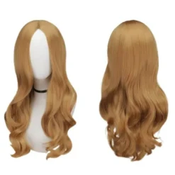 Megan Cosplay Paryk Kostumeparykker til kvinder piger Halloweenfest -,CJY 60cm