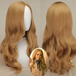 Megan Cosplay Paryk Kostume Parykker til Kvinder Piger Halloween Fest -,CJY 60cm