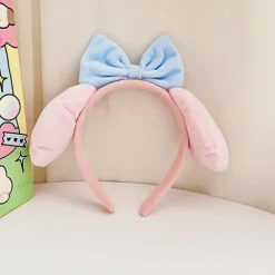 Melody Cosplay Hårspænde Øre Plys Hårbånd Kvinder Piger Kawaii Butterfly Hårbånd Halloween Jul Fødselsdag Ferie Party Gave