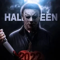 Michael Halloween Horror Maske Myers Fuld Hoved Masker Til Halloween Karneval Kostume Fest Kostume Skræmmende Maskerade Latex Maske (lysende maske)