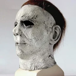 Michael Myers Halloween Maske Kostume Cosplay Latex Rekvisit Gysermaske V