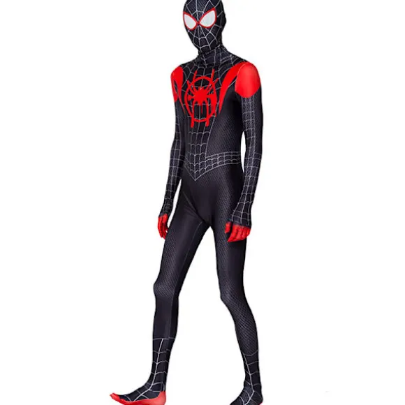 Miles Morales Costume Spiderman Cosplay Jumpsuit Cosplay Costume y