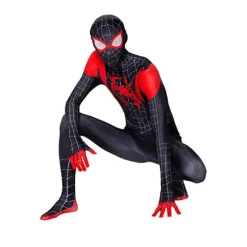 Miles Morales Costume Spiderman Cosplay Jumpsuit Cosplay Costume y